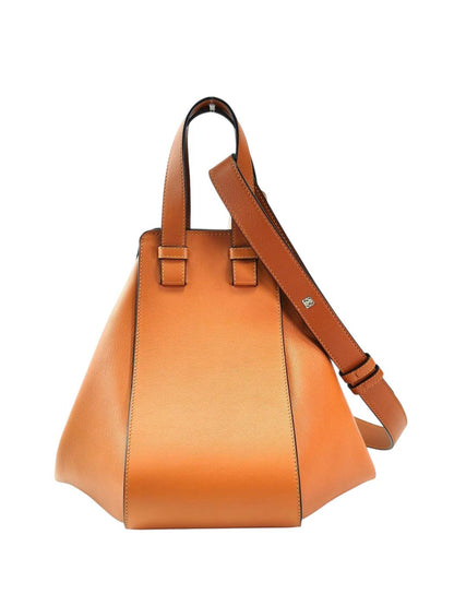 LOEWE ハンモックバッグ スモール クラシックカーフ 2way ウィメンズハンドバッグ タン 茶 管理番号：11733