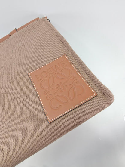 LOEWE ロエベ クッショントート スモール 330.02AA93 トートバッグ ブラウン 管理番号：9968