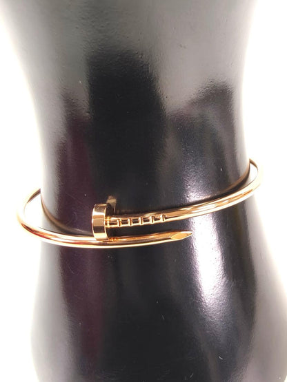 Cartier カルティエ ジュストアンクル ブレスレット #17 スモール ゴールド 管理番号：10696