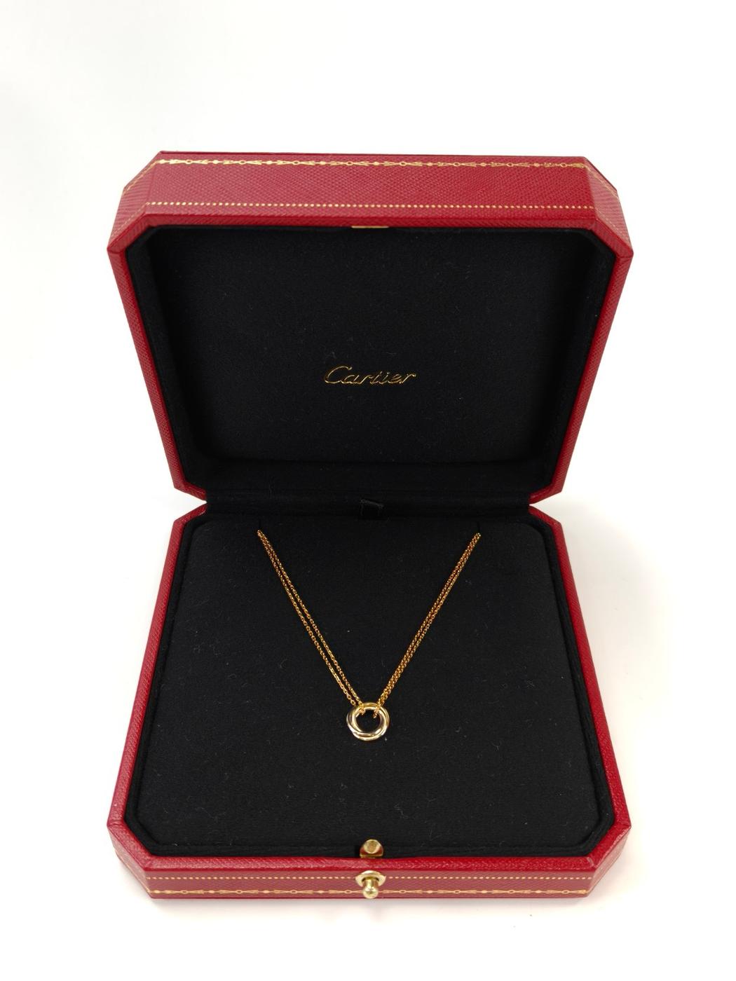 Cartier 卡地亚 Sweet Trinity 项链 黄金 款号：11005