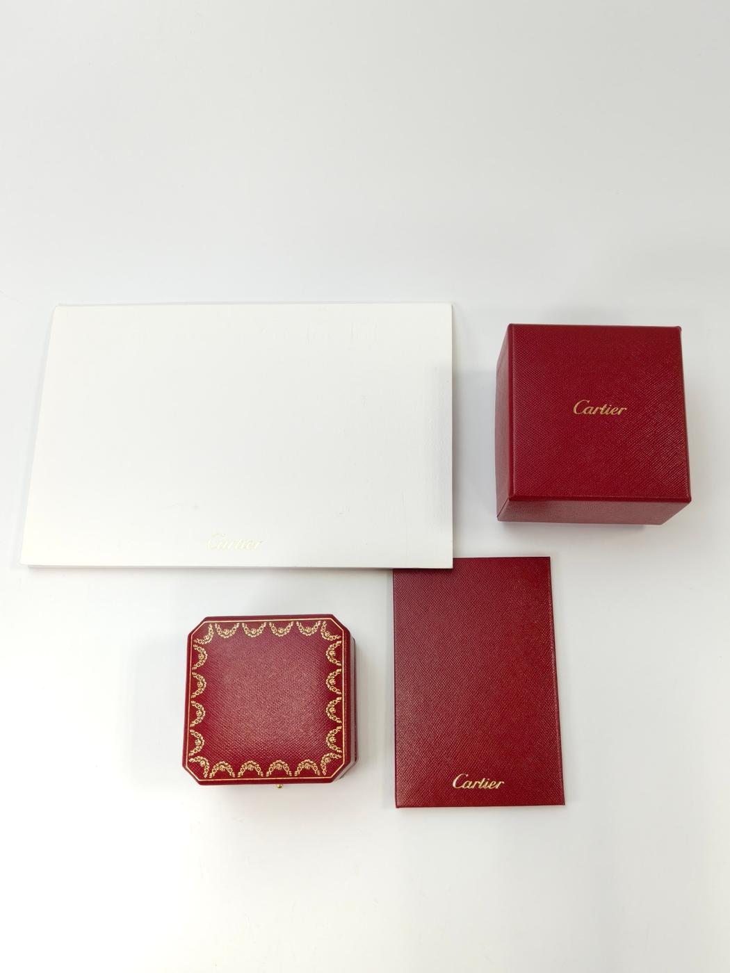Cartier 卡地亚 Trinity 戒指 多色 13号 #52 商品编号：11086