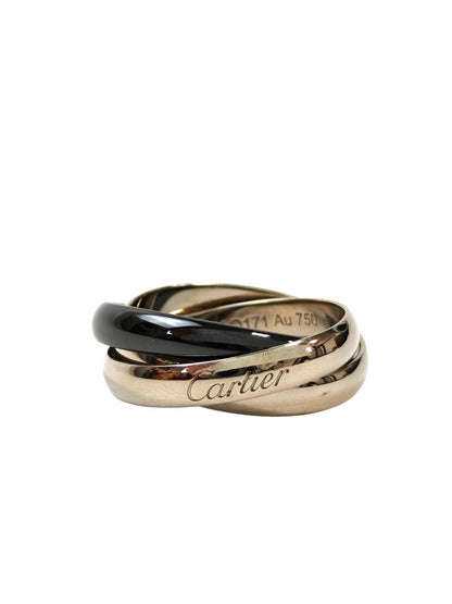 Cartier カルティエ トリニティ #54 14号 リング シルバー 管理番号：11452