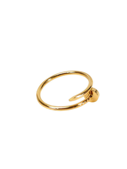 Cartier カルティエ ジュストアンクル ＃59 スモールモデルYG Au750 リング 金 管理番号：11552