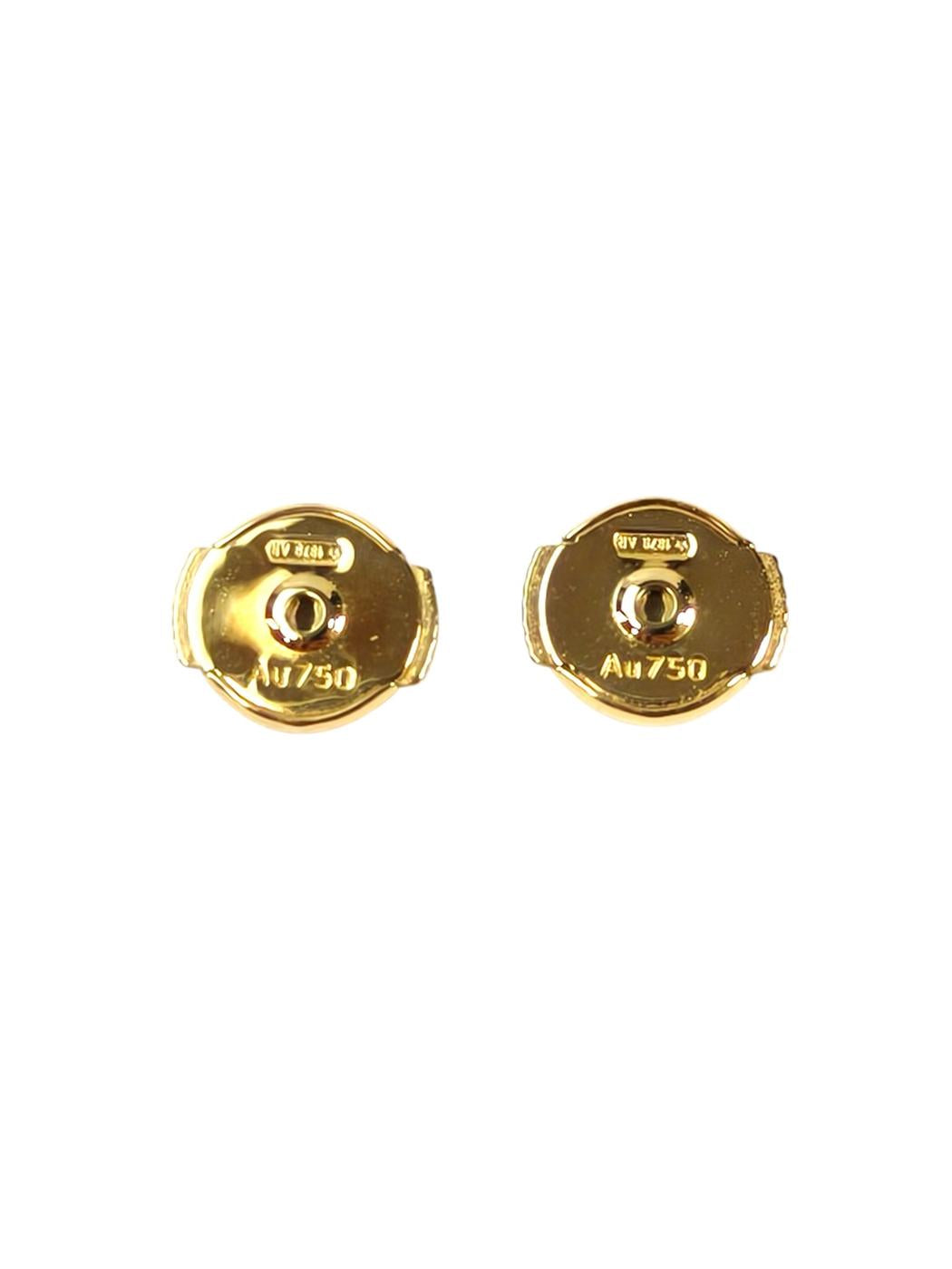 Cartier カルティエ トリニティ ピアス ゴールド 管理番号：11609