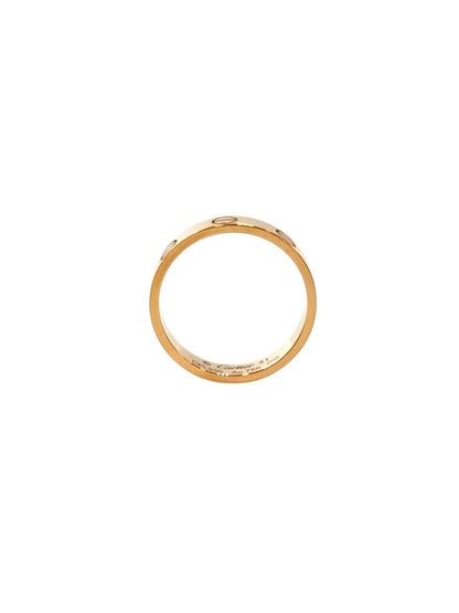 Cartier Cartier Mini Love #51 PG 18K 3.2g Ring Pink Gold Management Number: 11827