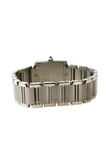 Cartier カルティエ タンクフランセーズSM W51008Q3 クォーツ腕時計 銀 管理番号：11842