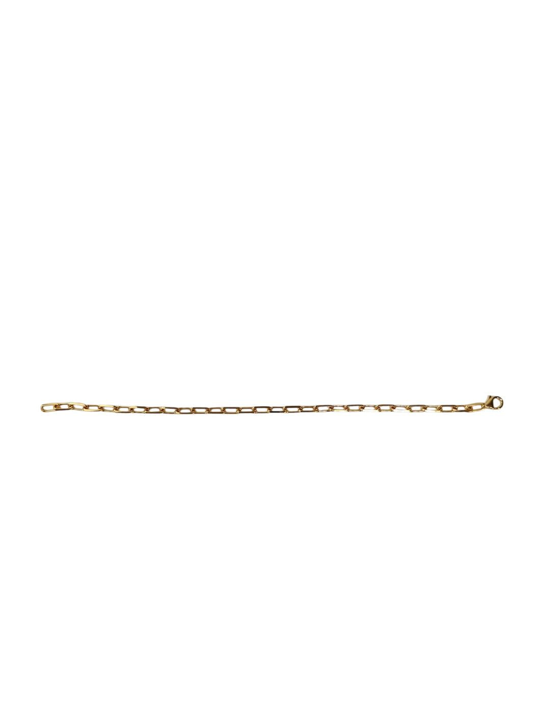 Cartier カルティエ サントス スモール YG 18K 9.2g ブレスレット 金 管理番号：11854