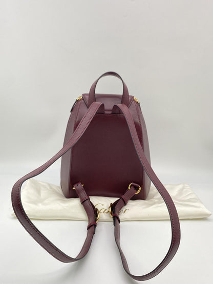 卡地亚 Must Line 双肩包，波尔多红，参考编号：8392