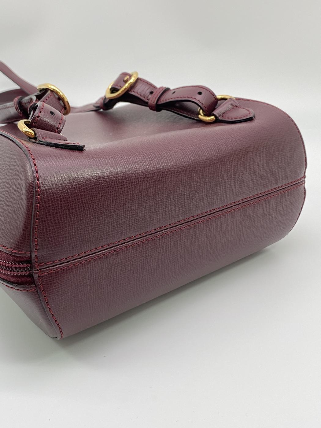 卡地亚 Must Line 双肩包，波尔多红，参考编号：8392