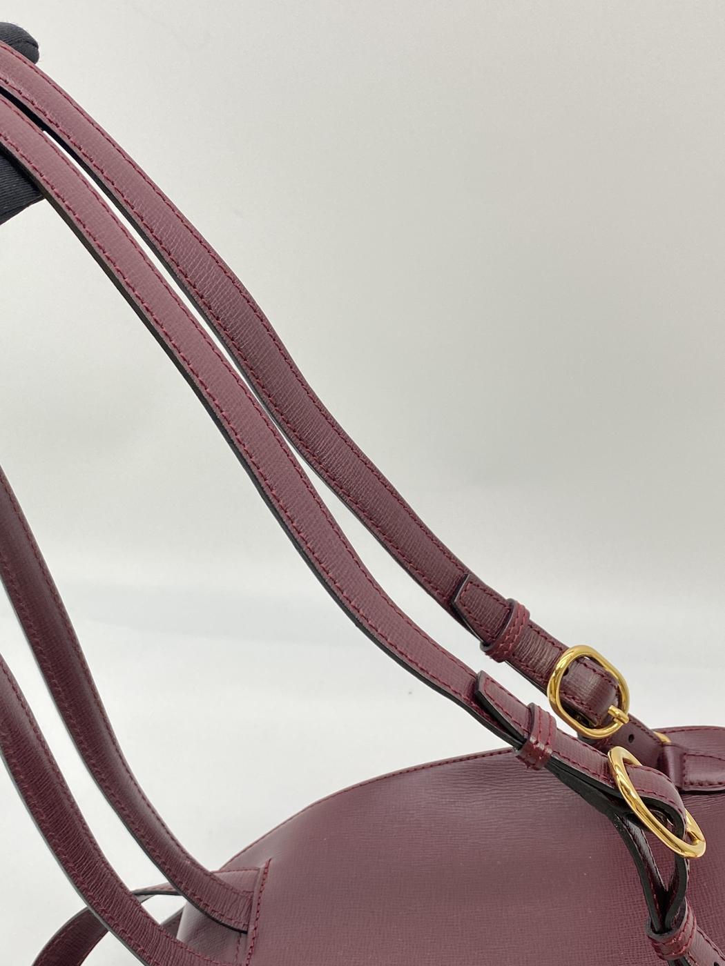 卡地亚 Must Line 双肩包，波尔多红，参考编号：8392