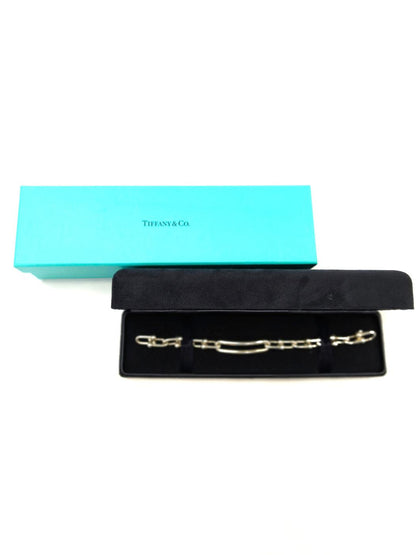TIFFANY 蒂芙尼 HardWear 中号链环手链 银色 商品编号：11055
