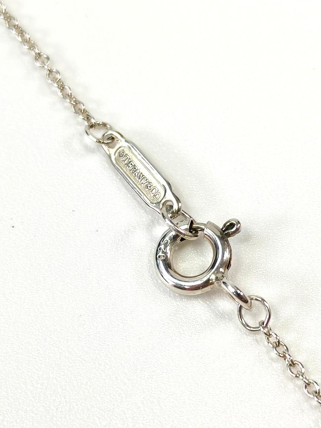 TIFFANY ティファニー 1837インターロッキングサークル ネックレス シルバー 管理番号：11247