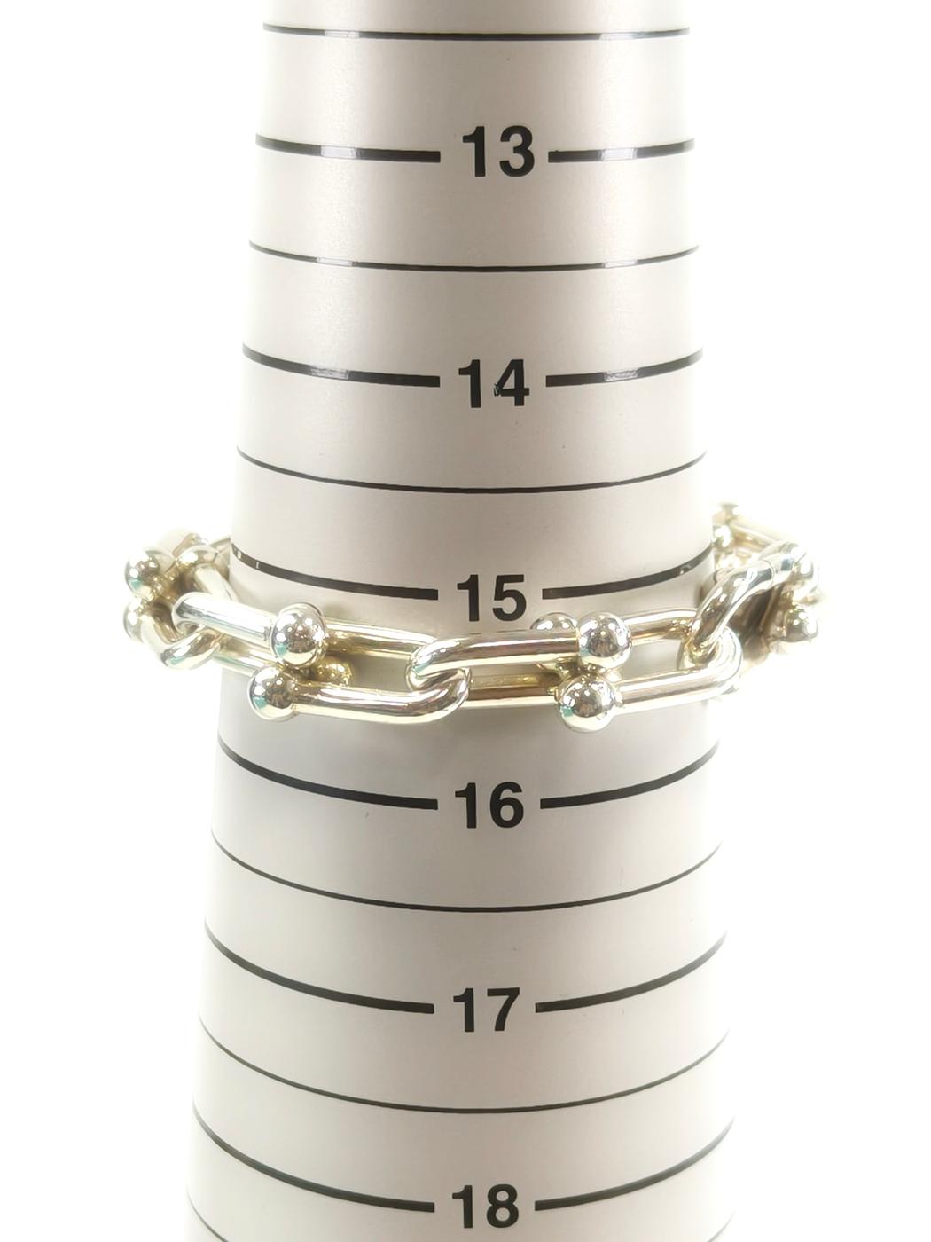 TIFFANY ティファニー ハードウェア ラージリンク ブレスレット シルバー 管理番号：11255