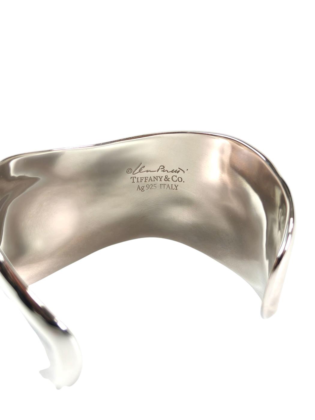 TIFFANY ティファニー エルサ・ペレッティ ボーンカフ バングル シルバー 管理番号：11256