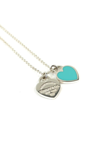 TIFFANY リターントゥティファニー ダブルハート ネックレス シルバー 管理番号：11274