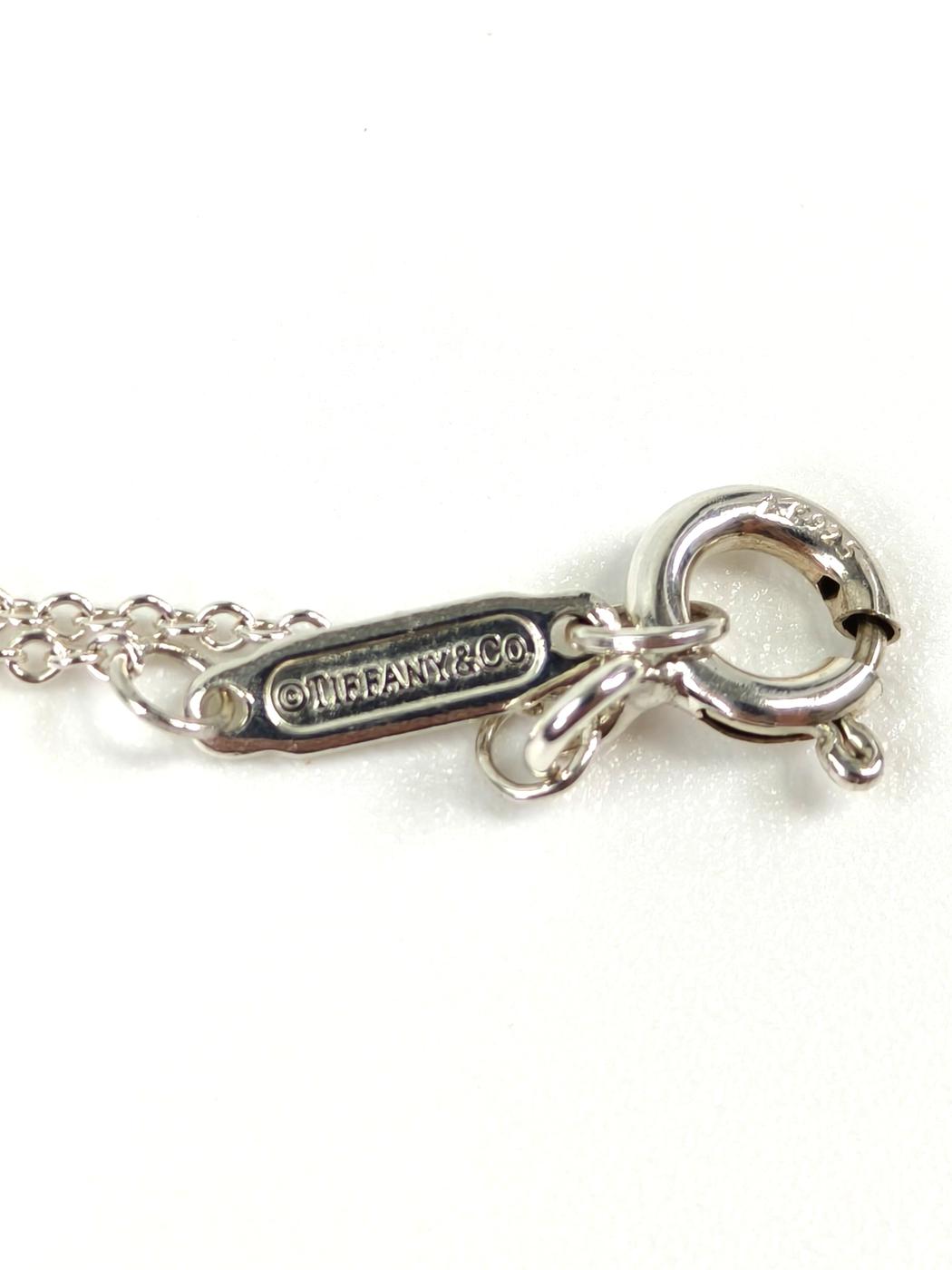 TIFFANY リターントゥティファニー ダブルハート ネックレス シルバー 管理番号：11274