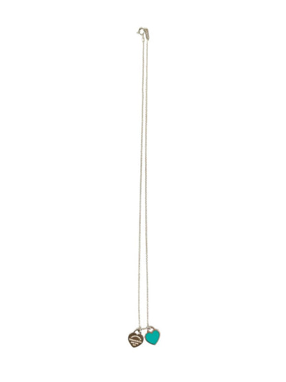 TIFFANY リターントゥティファニー ダブルハート ネックレス シルバー 管理番号：11274