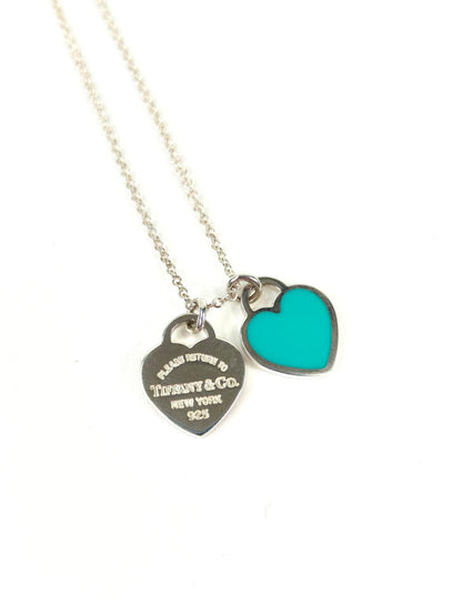 TIFFANY リターントゥティファニー ダブルハート ネックレス シルバー 管理番号：11274