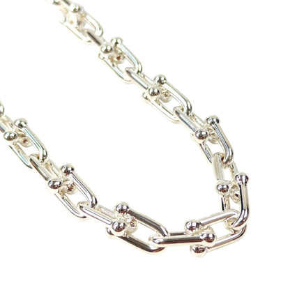 TIFFANY ティファニー ハードウェア スモールリンク ネックレス シルバー 管理番号：11306