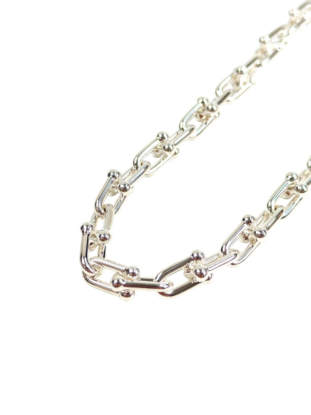 TIFFANY ティファニー ハードウェア スモールリンク ネックレス シルバー 管理番号：11306