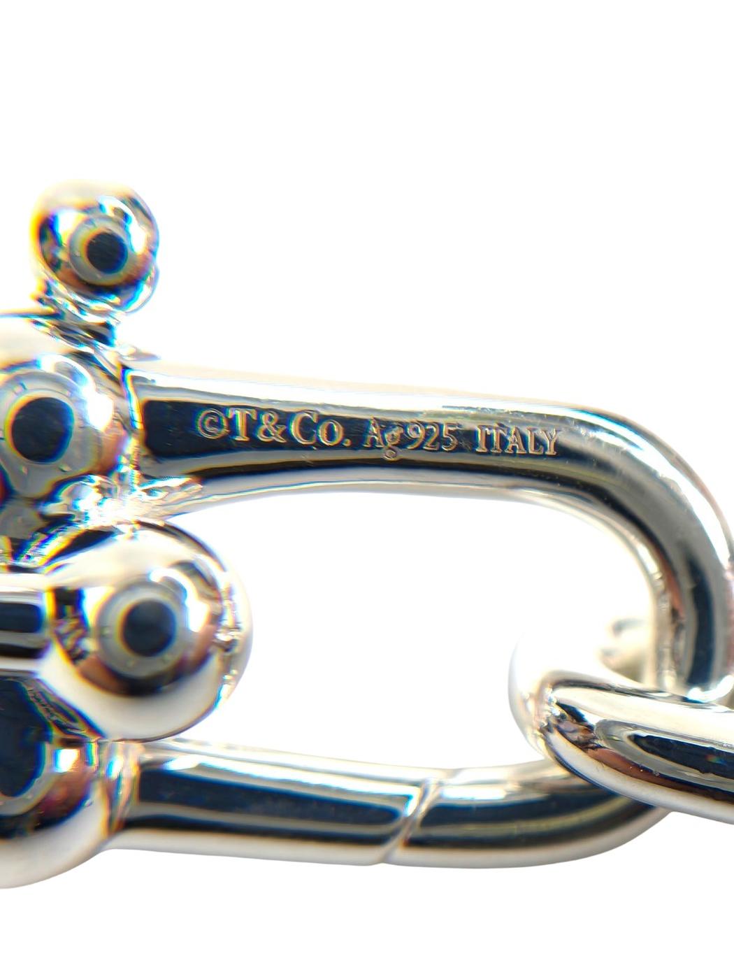 TIFFANY ティファニー ハードウェア スモールリンク ネックレス シルバー 管理番号：11306