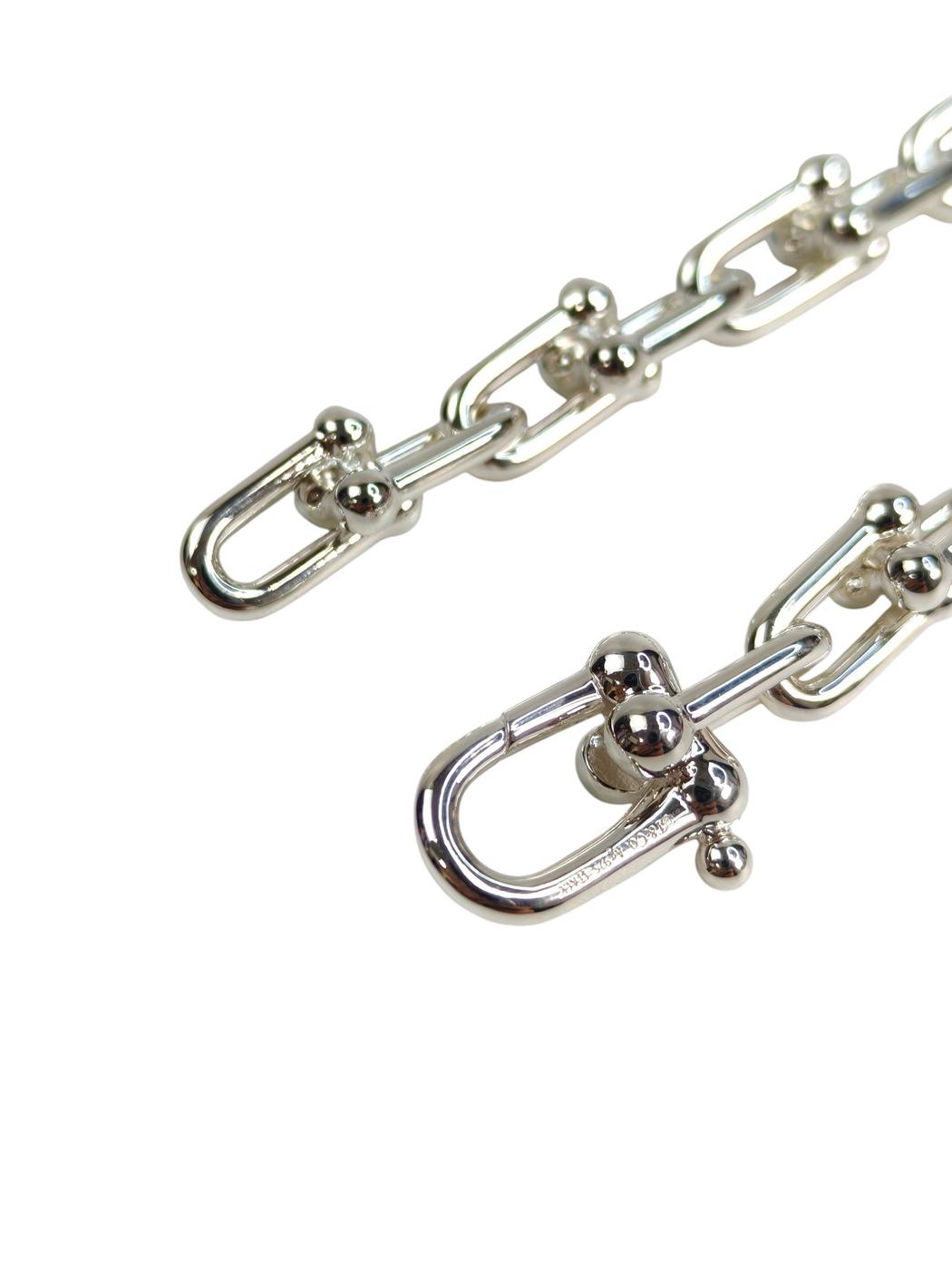 TIFFANY ティファニー ハードウェア スモールリンク ネックレス シルバー 管理番号：11306