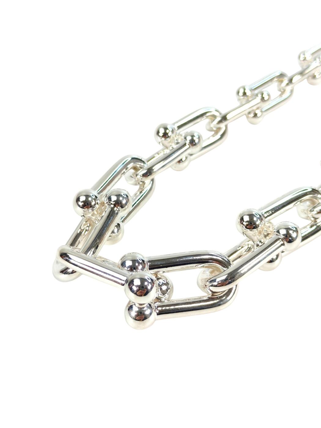 TIFFANY ティファニー ハードウェア グラジュエイテッド リンク ネックレス シルバー 管理番号：11307