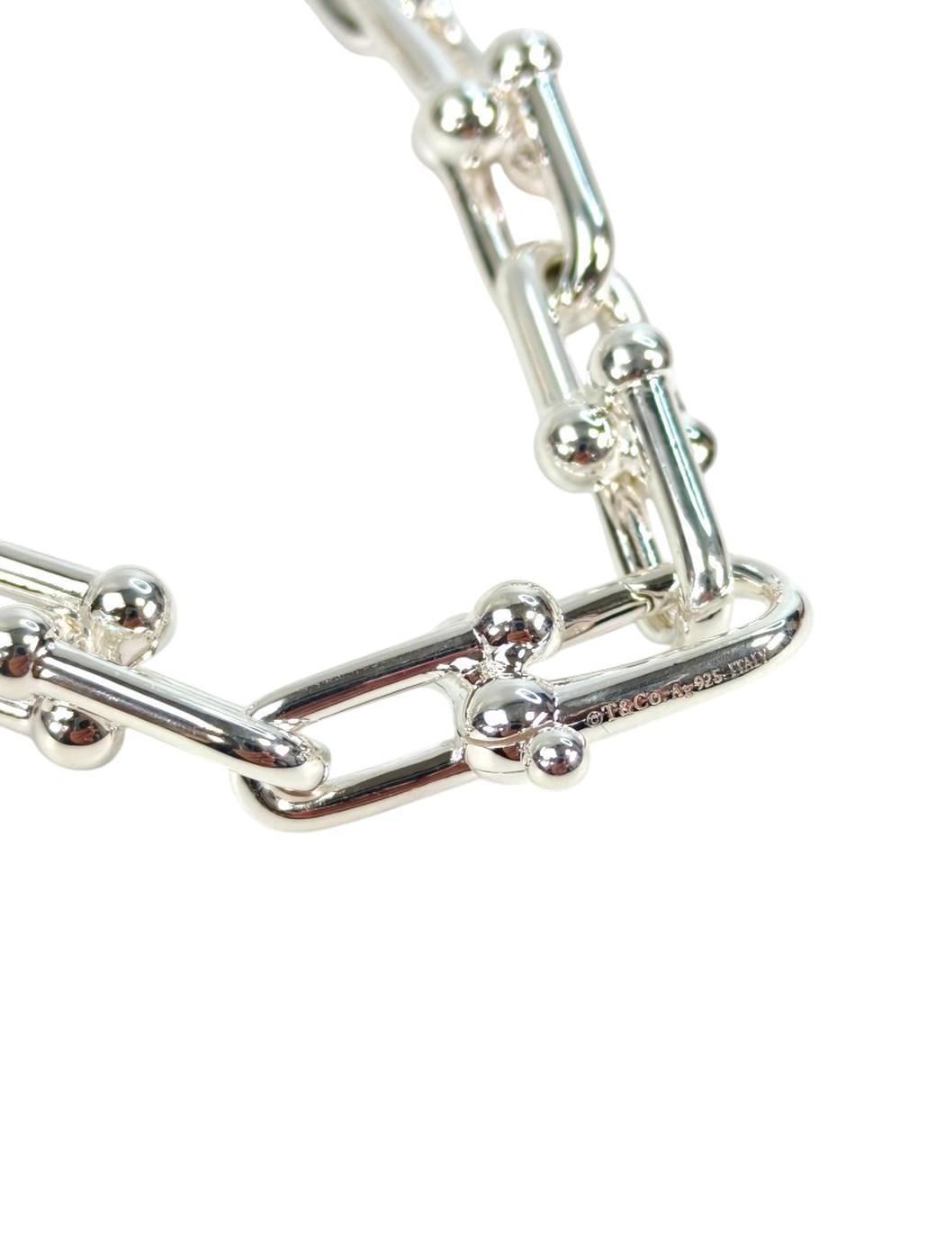 TIFFANY ティファニー ハードウェア グラジュエイテッド リンク ネックレス シルバー 管理番号：11307