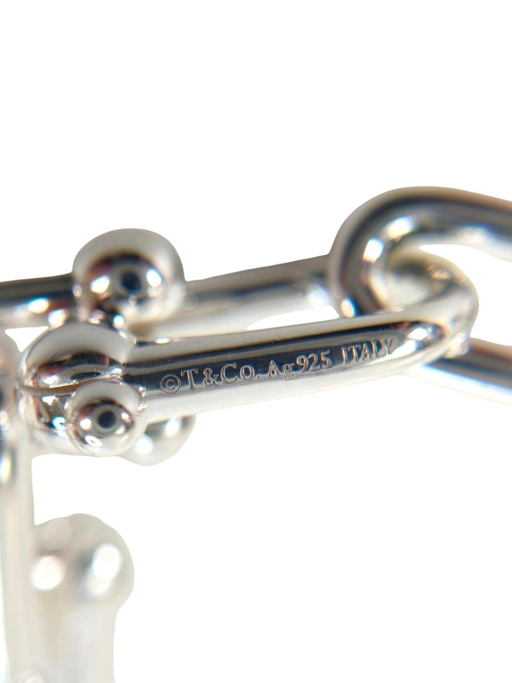 TIFFANY ティファニー ハードウェア グラジュエイテッド リンク ネックレス シルバー 管理番号：11307