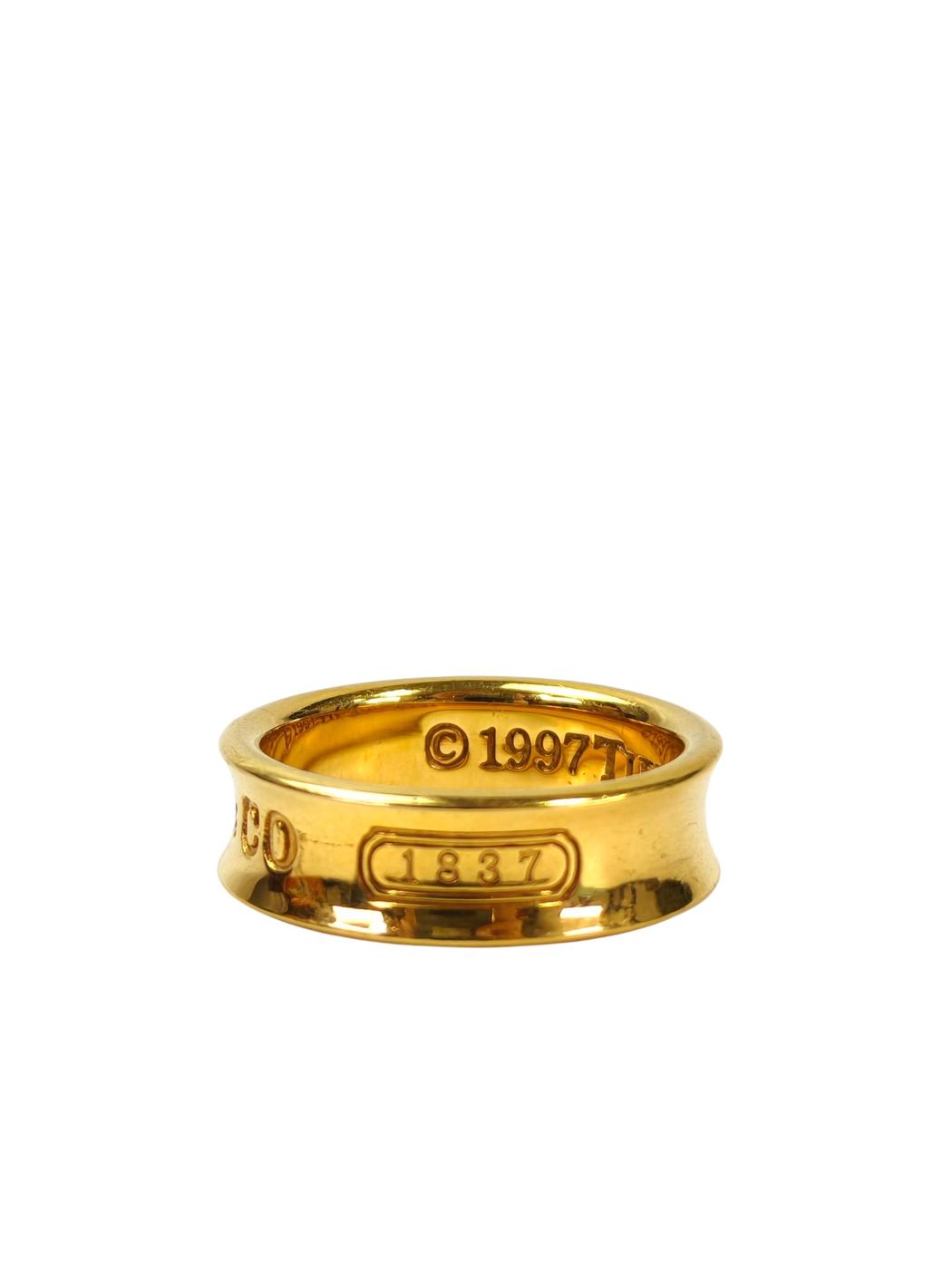 TIFFANY ティファニー 1837 ナローリング 11号 ゴールド 管理番号