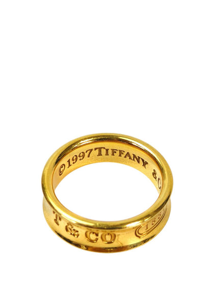 TIFFANY ティファニー 1837 ナローリング  11号 ゴールド 管理番号：11453