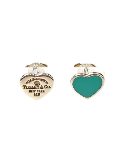 TIFFANY ティファニー リターントゥ ブルーハート ピアス シルバー 管理番号：11561