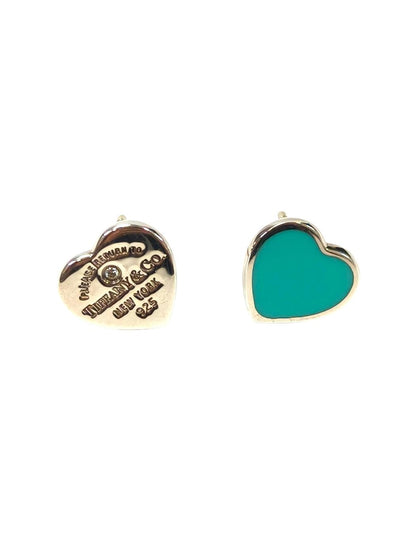 TIFFANY ティファニー リターントゥ ブルーハート ピアス シルバー 管理番号：11561