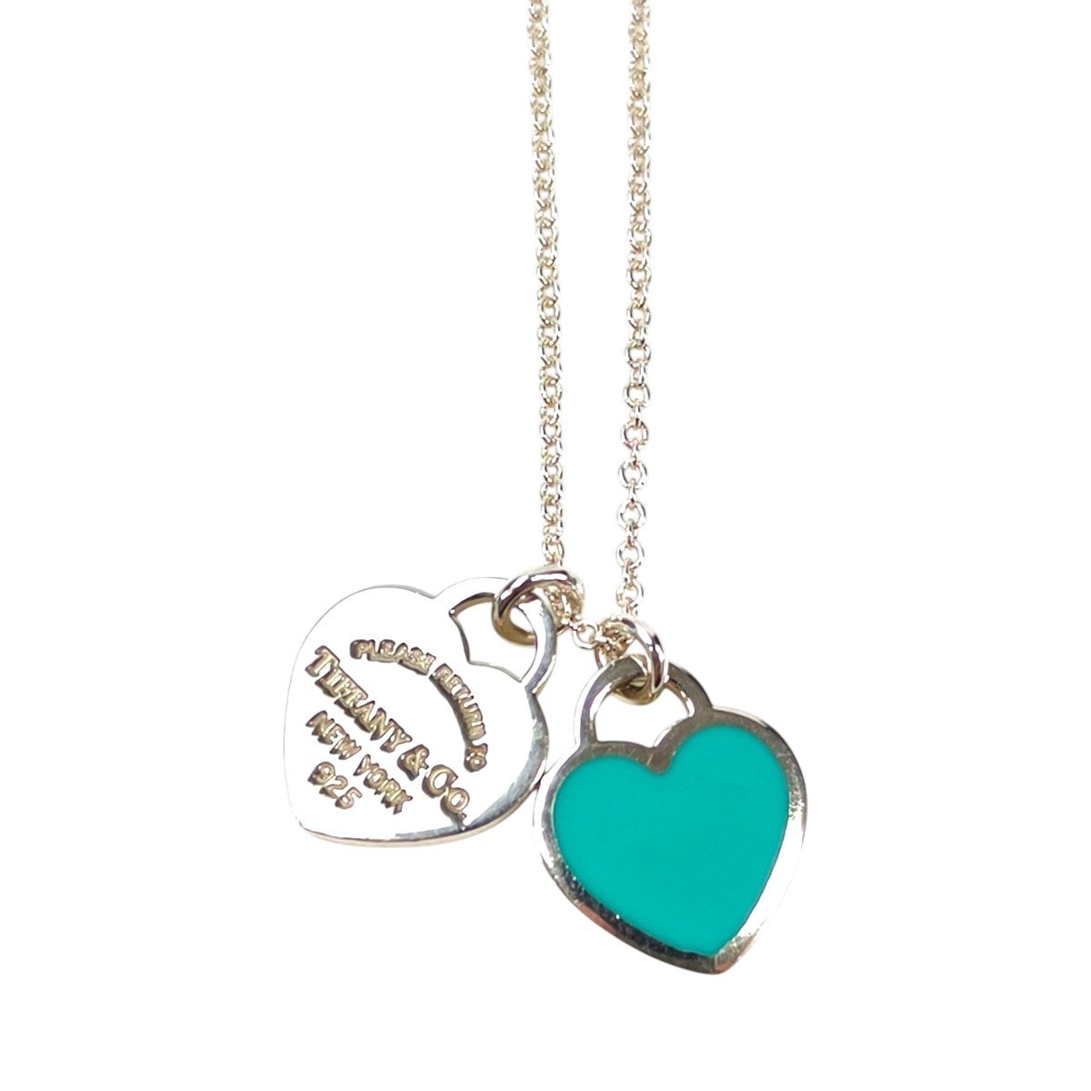 TIFFANY ティファニー リターントゥ ブルーハート ネックレス シルバー 管理番号：11562