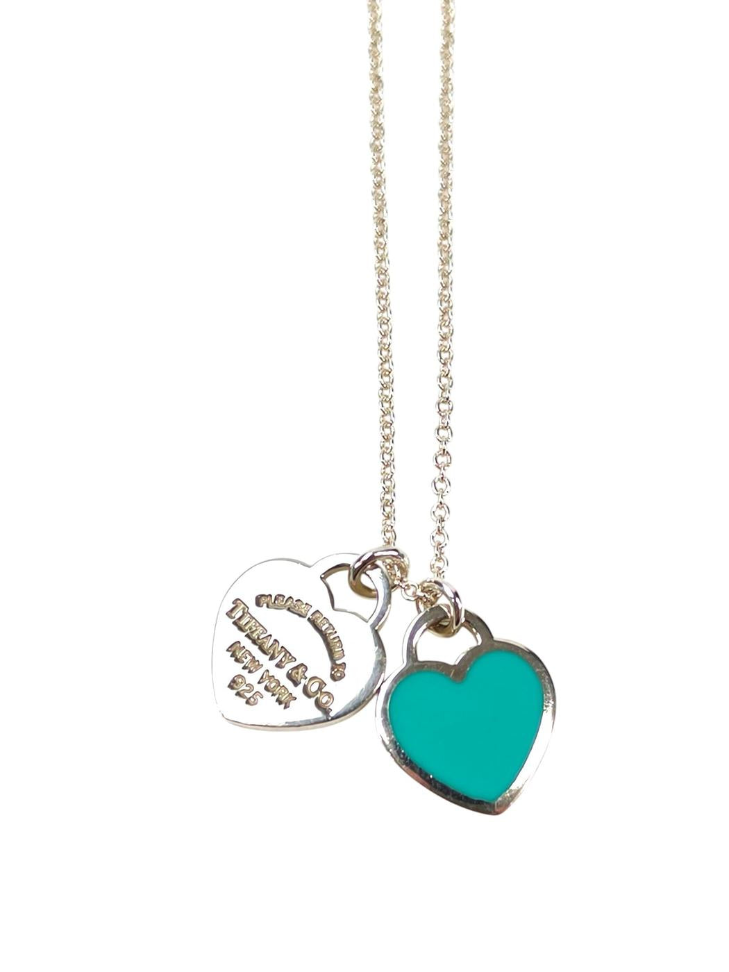 TIFFANY ティファニー リターントゥ ブルーハート ネックレス シルバー 管理番号：11562