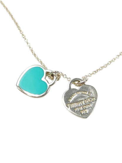 TIFFANY ティファニー リターントゥ ブルーハート ネックレス シルバー 管理番号：11562