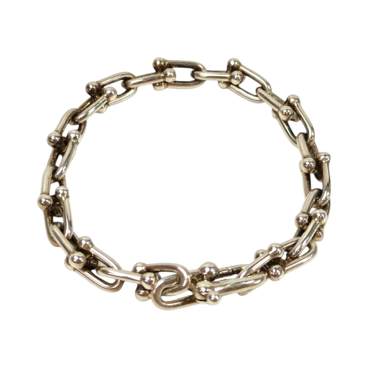 TIFFANY & CO. Tiffany Hardware Small Link Bracelet Silver Product Number: 11697