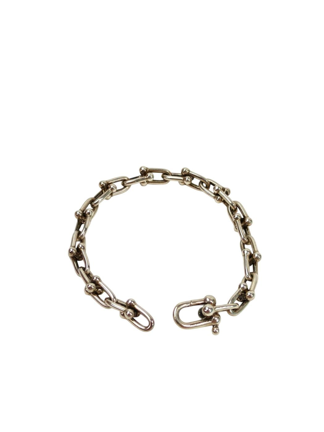 TIFFANY & CO. Tiffany Hardware Small Link Bracelet Silver Product Number: 11697