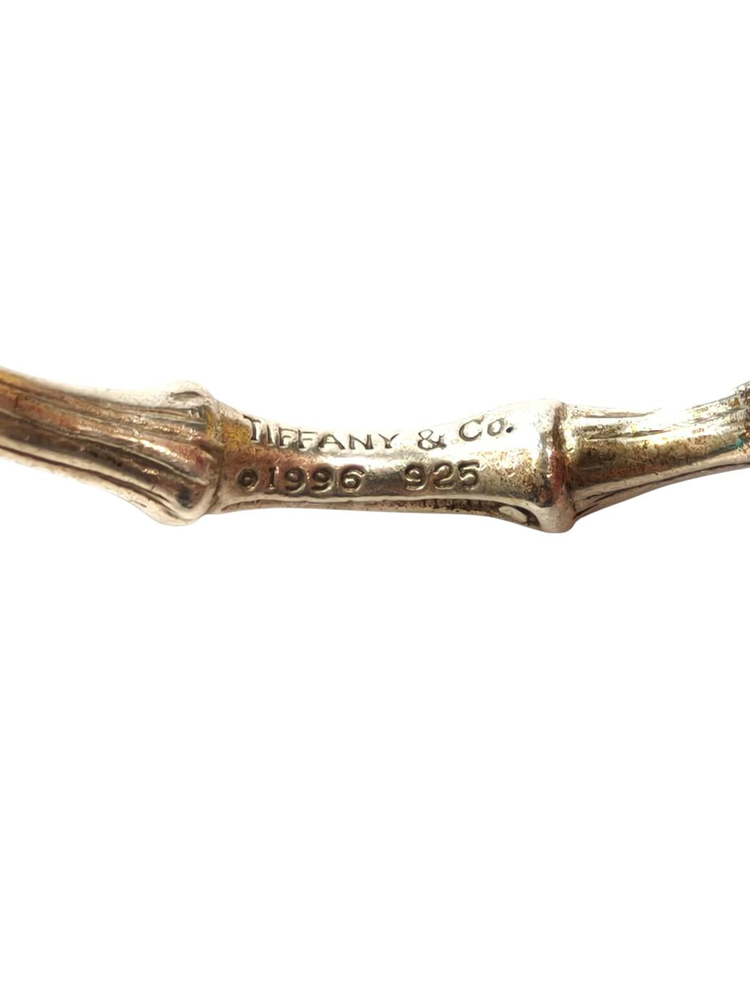 Tiffany＆Co バンブー バングル ブレスレット 銀 1996年 管理番号：11753