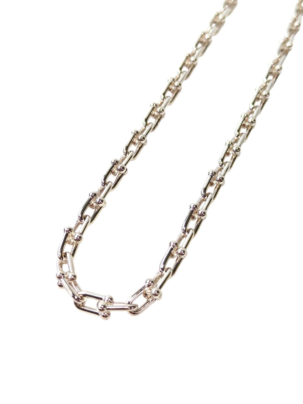 Tiffany & Co. HardWear Small Link Necklace, Ag925 / 42.91g, Silver, Control No.: 11806