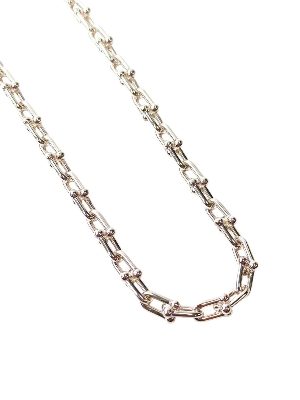 Tiffany & Co. HardWear Small Link Necklace, Ag925 / 42.91g, Silver, Control No.: 11806