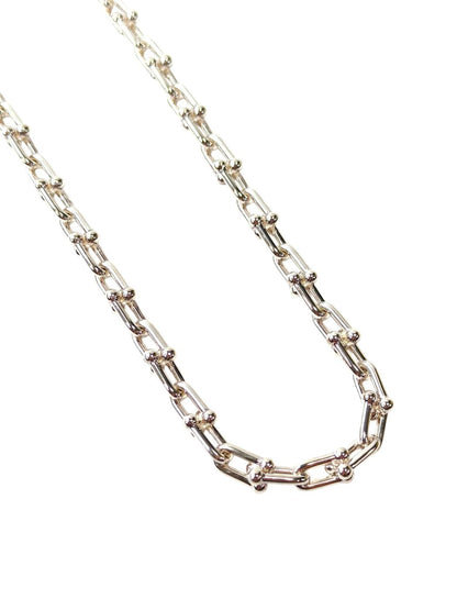 Tiffany & Co. HardWear Small Link Necklace, Ag925 / 42.91g, Silver, Control No.: 11806