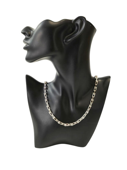 Tiffany & Co. HardWear Small Link Necklace, Ag925 / 42.91g, Silver, Control No.: 11806