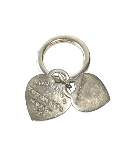 Tiffany & Co. Return to Tiffany Blue Heart Key Ring SV925 Keychain Silver Management Number: 11807