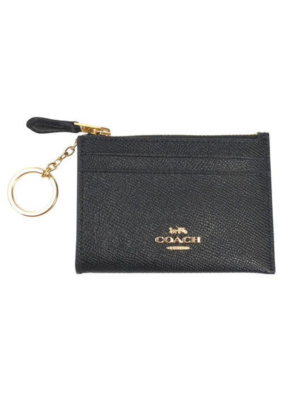 COACH コーチ ロゴ付き カードケース ブラック 管理番号：11621