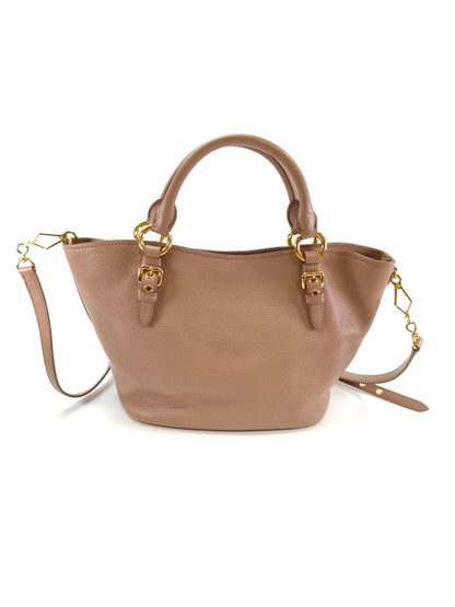 MiuMiu ミュウミュウ 2WAY ハンドバッグ ショルダーバッグ マドラス ベージュ 管理番号：10048