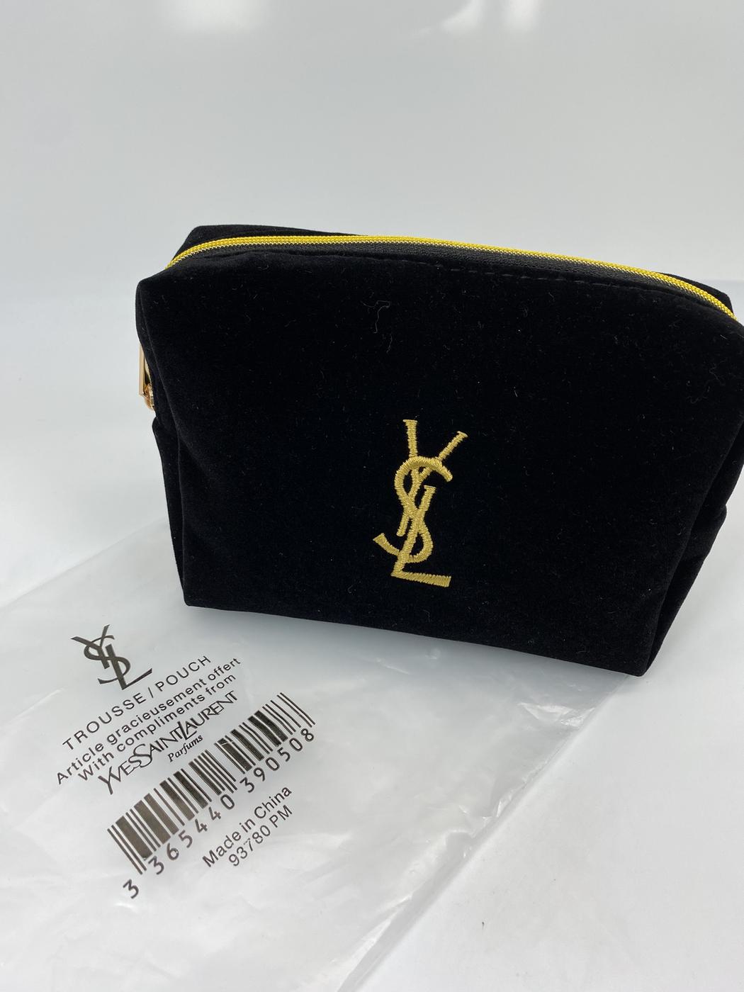 YSL イヴサンローラン コスメ ポーチ 化粧品 小物入れ ノベルティ 管理番号：6792
