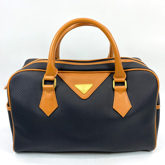 YSL イヴサンローラン YVES SAINT LAURENT ハンドバッグ ミニボストン カサンドラ ロゴ ヴィンテージ 管理番号：6875