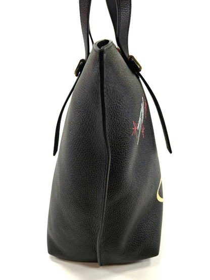 FURLA Giove Letterboy 手提包，日本限定款，黑色，货号：10406