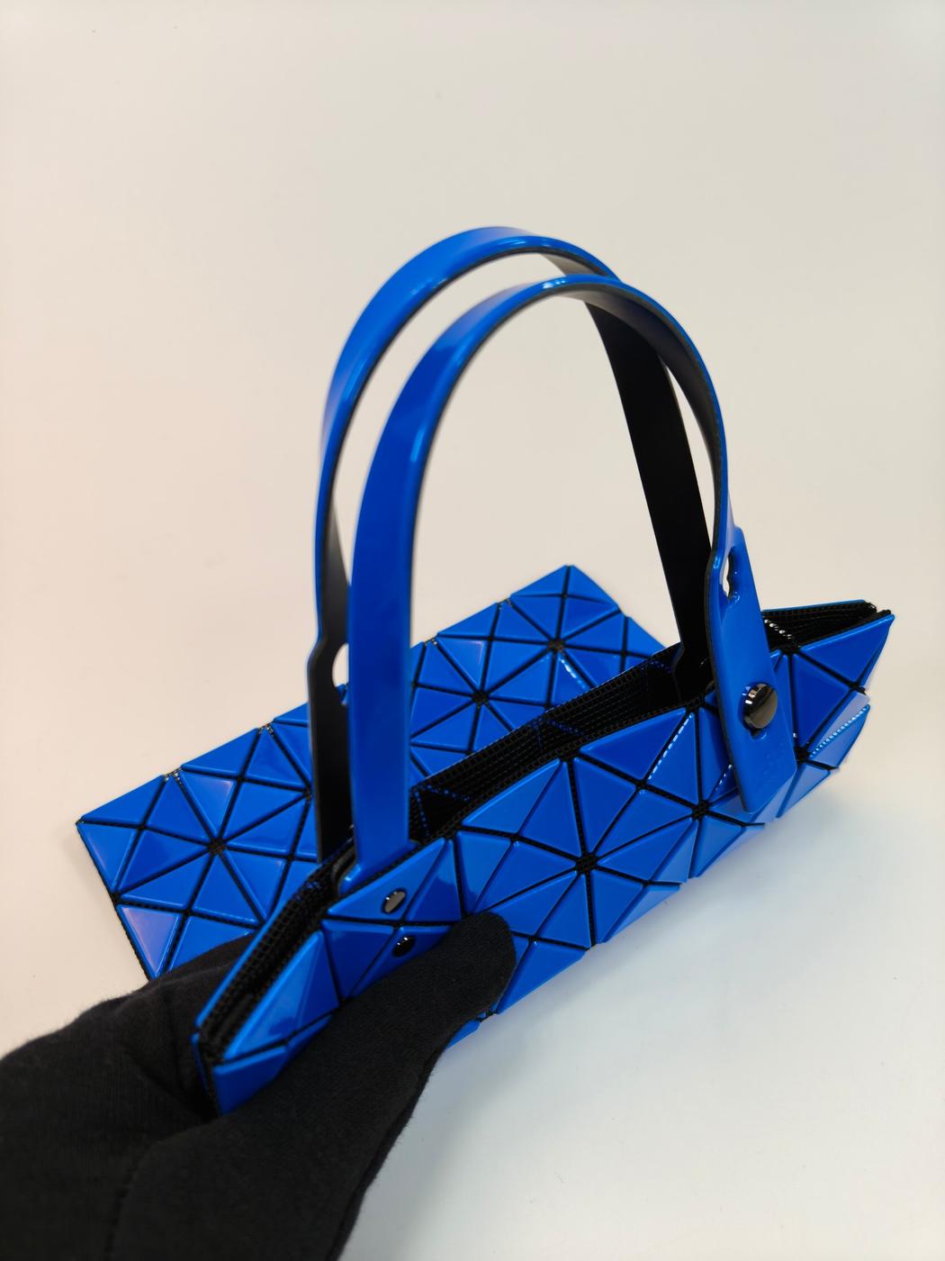 BAOBAO ISSEY MIYAKE 三宅一生 BAOBAO 手提包 迷你包 蓝色 管理编号：10761